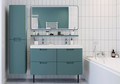 GoodHome Wash-basin Cabinet Himalia 120 cm, green