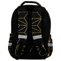 School Backpack 26x39x13 Future, black-gold