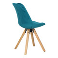 Chair Dima, green/wood