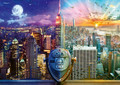 Schmidt Jigsaw Puzzle Lars Stewart New York Day/Night 1000pcs 7+