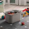 TROFAST Storage combination with boxes/tray, white grey/white, 46x30x94 cm