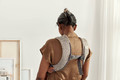 BABYBJÖRN - Baby Carrier ONE AIR 3D MESH, Grey Beige 0-36m