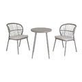 GoodHome Round Table for Balcony/Terrace Apolima