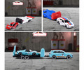 Majorette Porsche Edition Car with Trailer 1pc, assorted, 3+