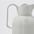 TAGGÖGA Vacuum flask, off-white, 1.6 l