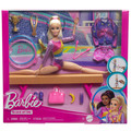 Barbie Gymnastics Playset With Blonde Fashion Doll HRG52 3+