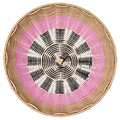 DJURTRÄNARE Basket, beige/pink, 32x19 cm