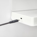 SYMFONISK Shelf w wireless charger, white