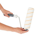 GoodHome Paint Roller, easy release, medium pile, 23 cm