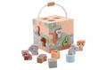 Joueco Wooden Shape Sorter The Wildies Family 12m+