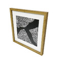 GoodHome Picture Frame Islande 40 x 40 cm, oak