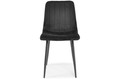 Upholstered Dining Chair SOFIA, black