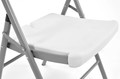 Folding Catering Chair, white