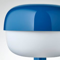 BLÅSVERK Table lamp, blue, 36 cm