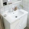 ÄNGSJÖN / ORRSJÖN Wash-stnd w drawers/wash-basin/tap, oak effect, 82x49x69 cm