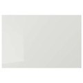 RINGHULT Drawer front, high-gloss light grey, 60x40 cm