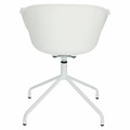 Swivel Desk Chair Roundy, white