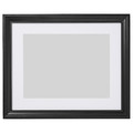 EDSBRUK Frame, black stained, 40x50 cm