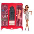 Baonier Doll 31cm Fashion Closet Wardrobe Playset 3+