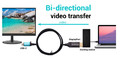 i-tec Cable USB-C DisplayPort Bi-Directional Adapter