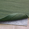 TIDTABELL Rug, flatwoven, green, 170x240 cm