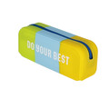 Pencil Case Silicone Tricolore Neon