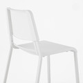 VANGSTA / TEODORES Table and 6 chairs, white/white, 120/180 cm