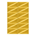 Upholstered Wall Panel Triangle Stegu Mollis 15x30cm 2pcs R, yellow