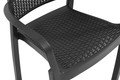 Outdoor Dining Furniture Set SAMANNA, graphite