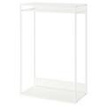 PLATSA Open clothes hanging unit, white, 80x40x120 cm