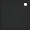 Shower Tray Lena Square 90 x 12 cm, black