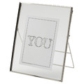 LERBODA Frame, silver-colour, 20x25 cm