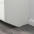 RACKNÄS Chest of 3 drawers, white/wall mounted, 69x78 cm