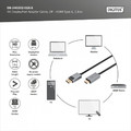 Digitus Cable DP to HDMI Adapter DB-340202-018-S