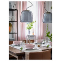 EVEDAL Pendant lamp, grey, 28 cm