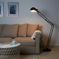 FORSÅ Floor lamp, black