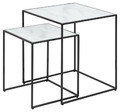 Nesting Tables Set of 2 Bolton, white