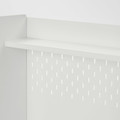 BERGLÄRKA Desk, white/tiltable, 100x70 cm