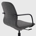 LÅNGFJÄLL Office chair with armrests