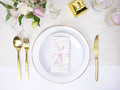 Table Decoration 9x36cm, gold