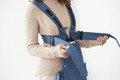 BABYBJÖRN - Baby Carrier MINI Cotton, Indigo 0-12m