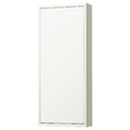 HAVBÄCK Wall cabinet with door, white, 40x15x95 cm