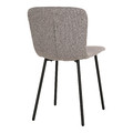 Dining Chair Halden, grey/black