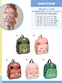 Pret Preschool Backpack PRET Bear Giggle Army