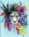 Ravensburger Painting By Numbers CreArt Boho Lion 12+