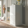 PLATSA Storage combination with doors, white/Fonnes white, 60x57x123 cm