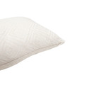 GoodHome Cushion Jacquard 30 x 50 cm, birch