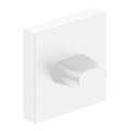 Door Escutcheon Verso Qubik, white