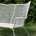 HÖGSTEN 2-seat sofa, outdoor, white