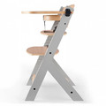 Kinderkraft Highchair High Chair ENOCK, natural-grey